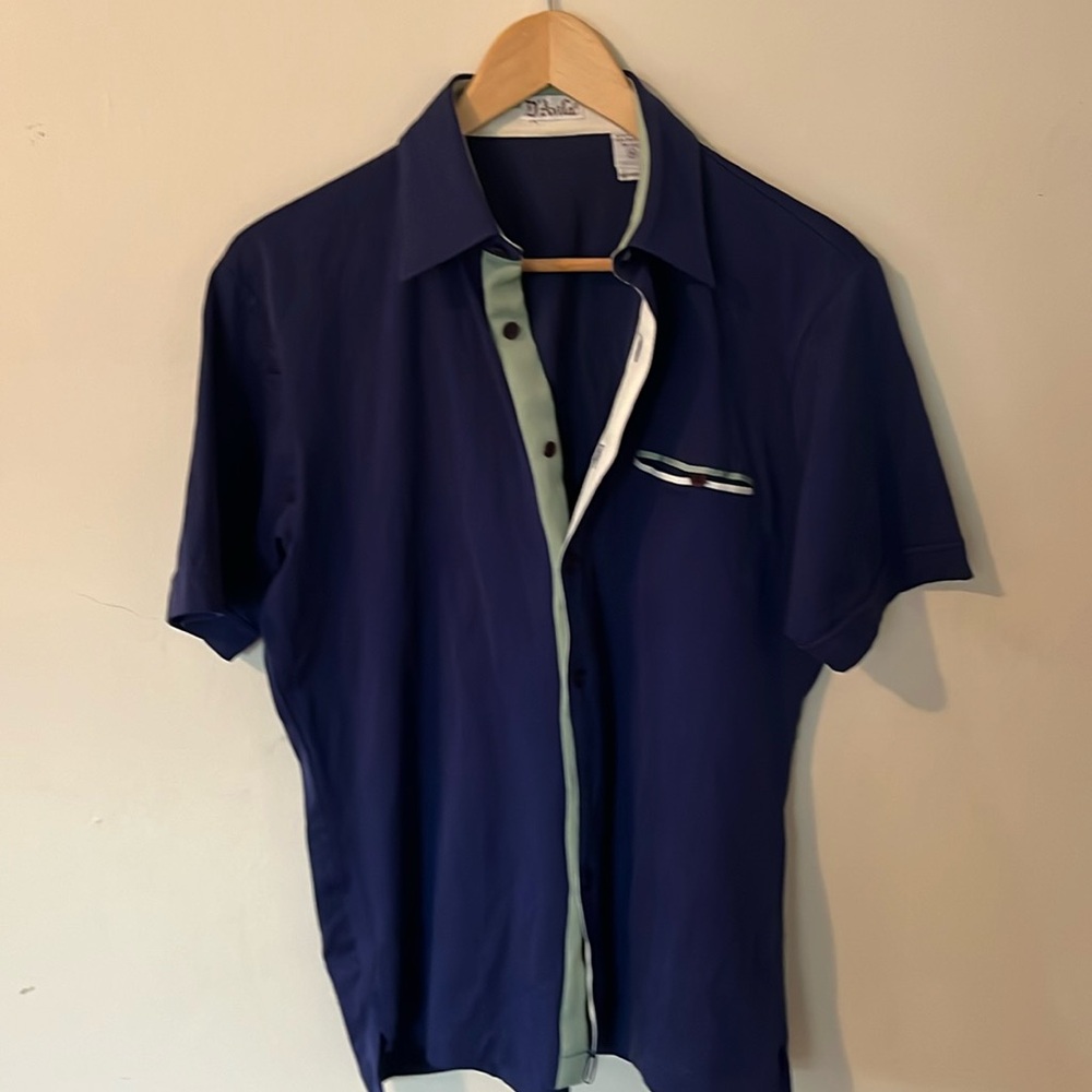 Vintage 70’s Unisex button front collared shirt
